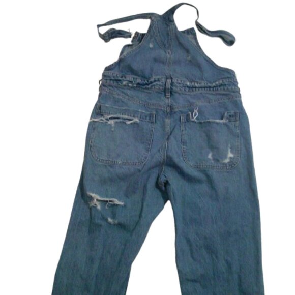 American Eagle 90s Boyfriend Overalls Coveralls Size M - Picture 7 of 8